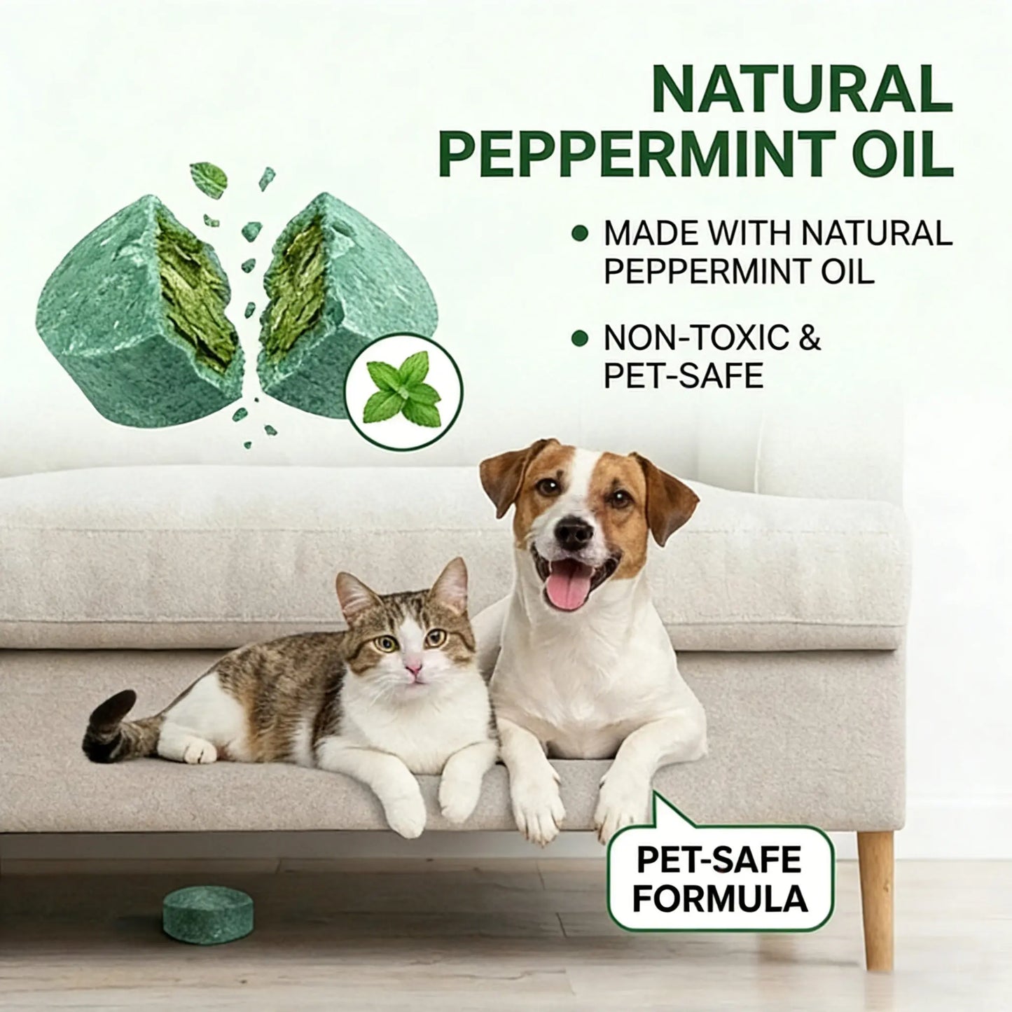 🌿Mopiri™ Natural Peppermint Oil Rodent Repellent Balls (12-Pack)🐭