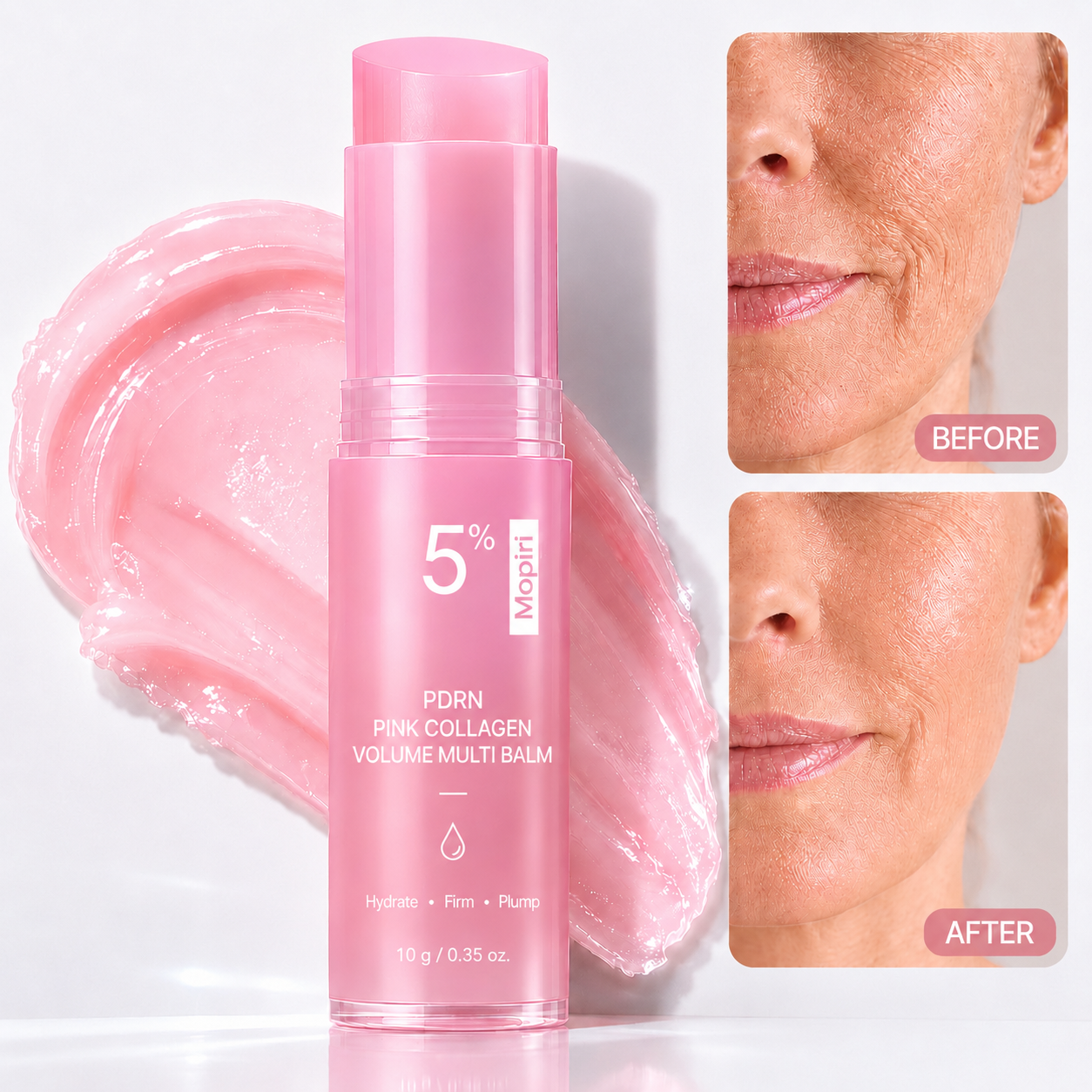 🔥LAST DAY 60% OFF Mopiri Korean Pink CollagenVolume Multi Balm